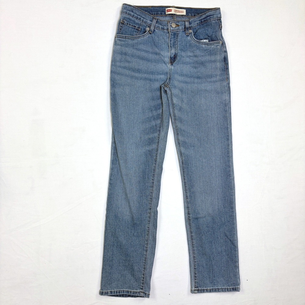 Levis‎ Performance 514 Straight Leg Jeans Boys 16 Reg Blue Denim W28 L30